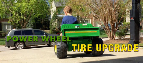 Power Wheels Tire And Traction Upgrade